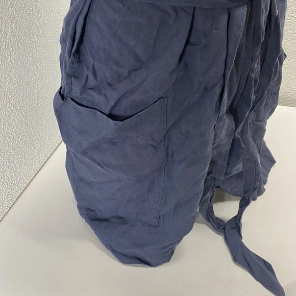 NEW SPLENDID Women's Alessi Short Collared Romper Size S Navy Blue - Picture 10 of 13